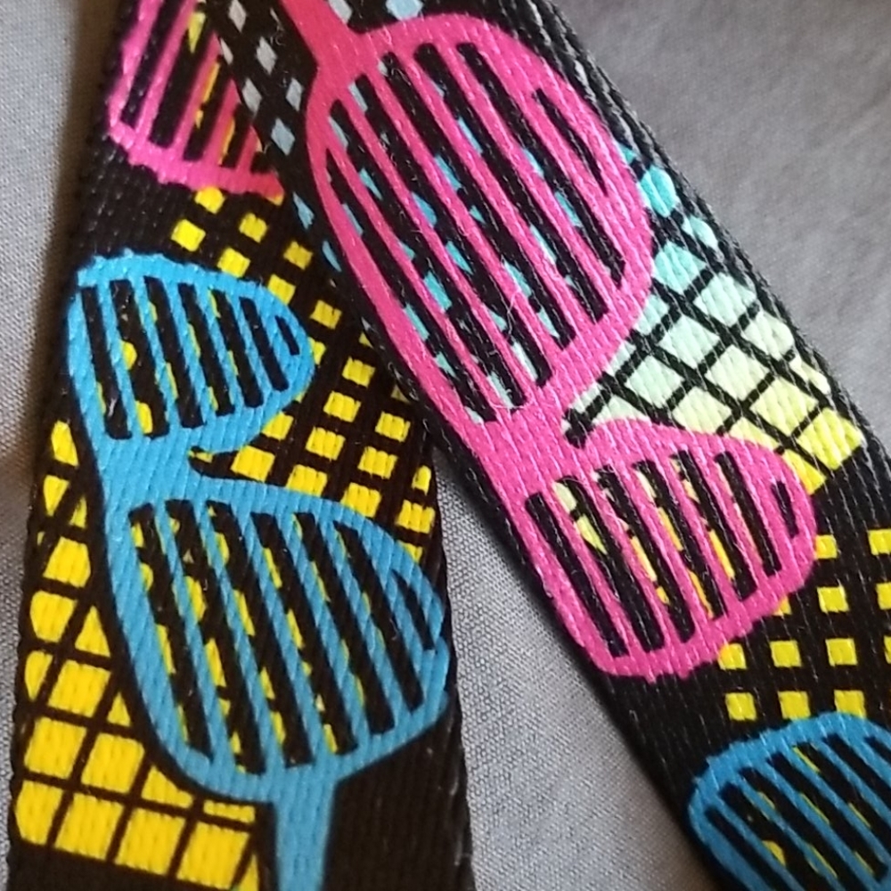 Shutter Glasses Multicolored Belt Unisex